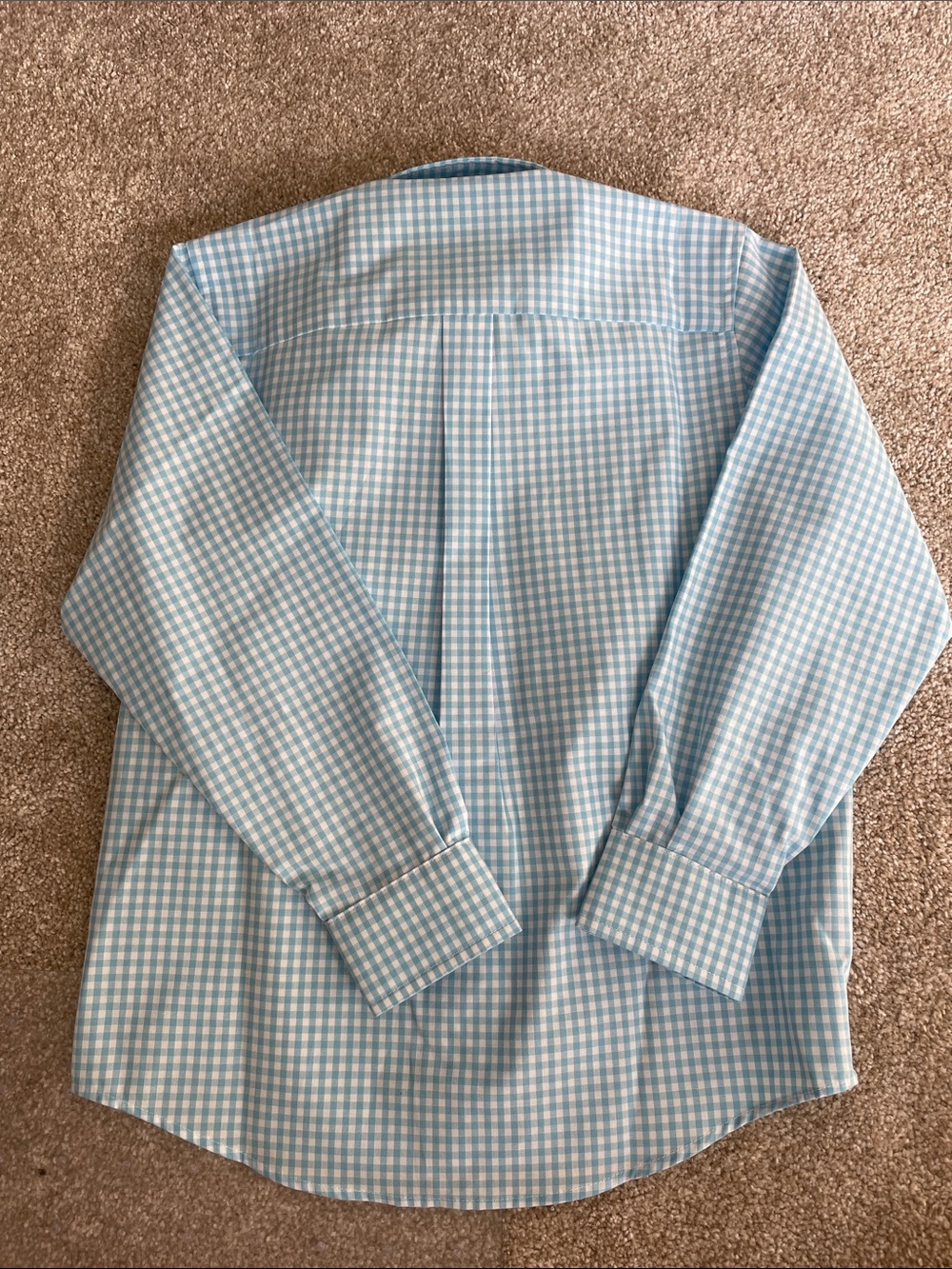 The Beaufort Bonnet Company Light Blue Gingham Button-Down Shirt- Dean’s List - Picture 4 of 4